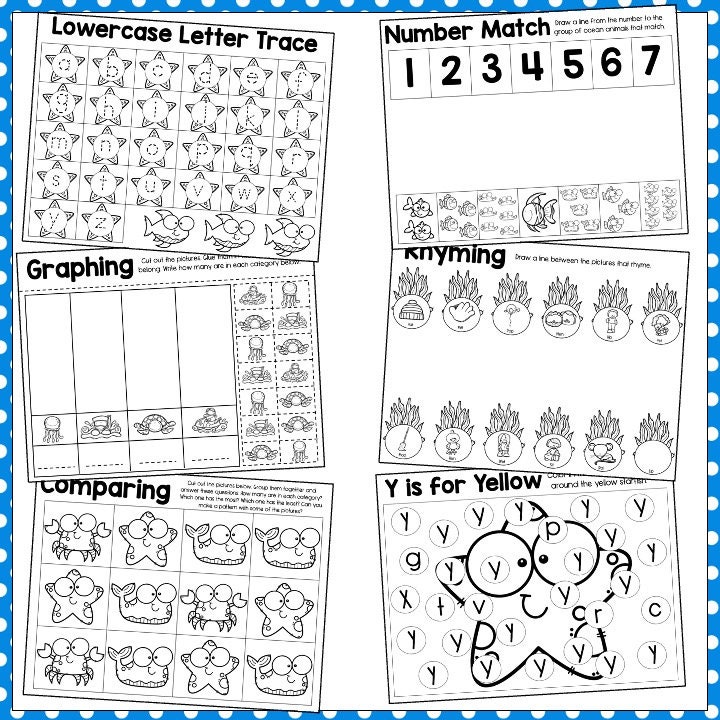 Ocean Preschool Theme - Etsy