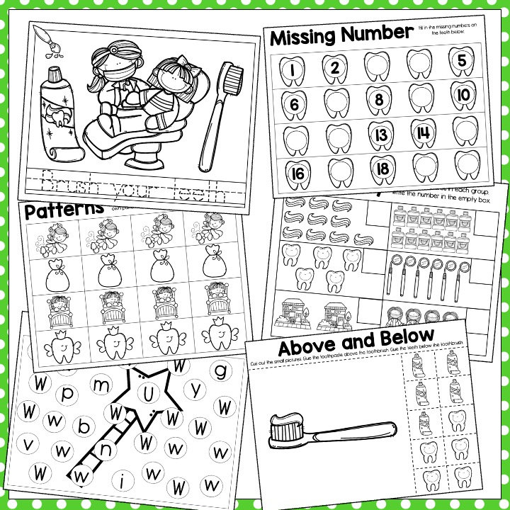 Teeth Preschool Theme - Etsy