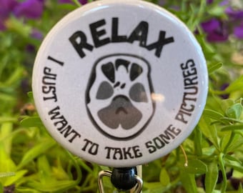 Funny CT Scan Badge Reel: Brain Imaging, Nurse Humor