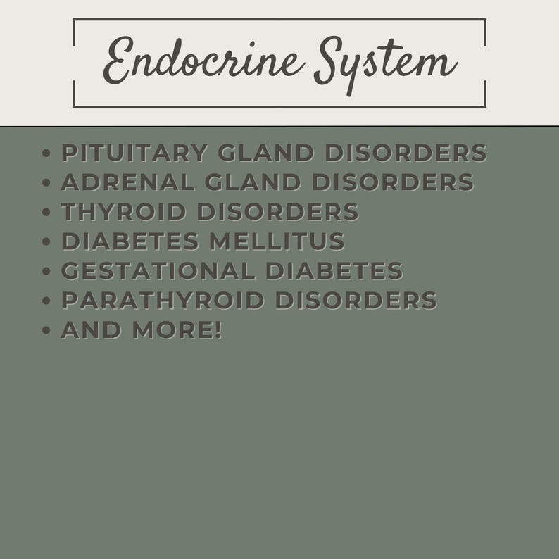 Endocrine System Review | Nursing Program Study Guide | NCLEX Prep ...
