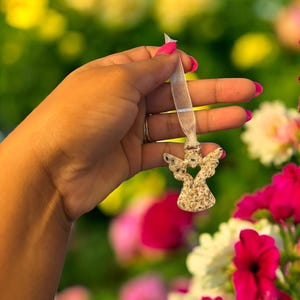 Cremation Angel Ornament (ASH SHIPPING REQUIRED)