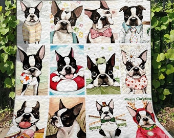 boston terrier blanket walmart