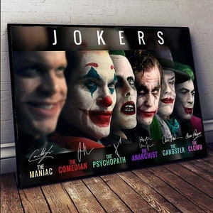 - Joaquin Pheonix Movie Poster Picture Print 2019 Sizes A5 to A14 Joker