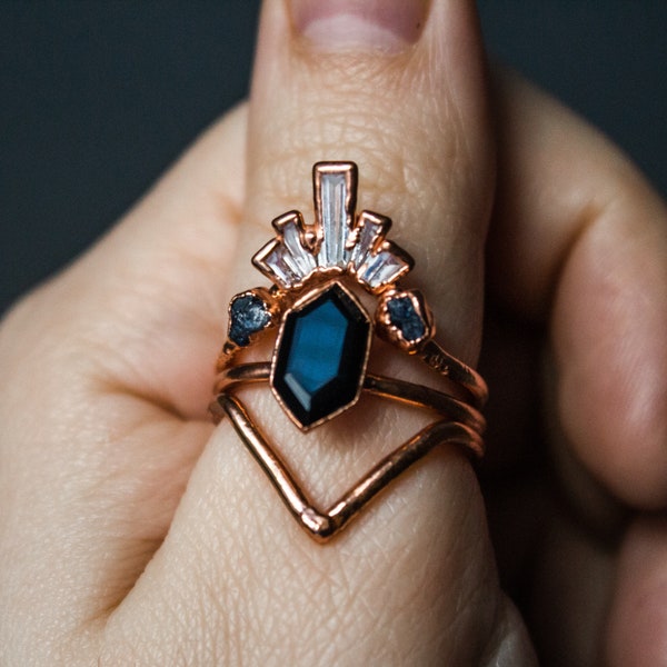 Raw Engagement Ring Etsy