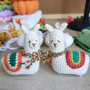 Mini Crochet Animals Alpaca— CROCHET PDF PATTERNS