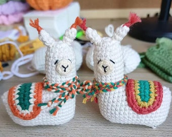 Mini Crochet Animals Alpaca— CROCHET PDF PATTERNS