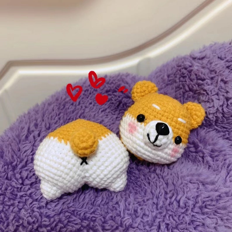 Mini Dog Crochet Pattern Amigurumi Small Animals Crochet Etsy