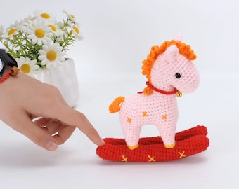 Mini Cute Horse Crochet Pattern Amigurumi Small Animals Crochet Doll Toy Horse — PDF Crochet Patterns