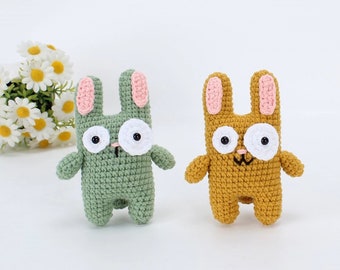 Mini Crochet Animals Cute Little Monsters Key Chain— CROCHET PDF PATTERNS