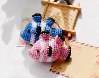 Mini animals Fish crochet pattern Amigurumi small fish crochet toy Nemo crochet pdf pattern