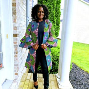 Ankara Kimono Jacket