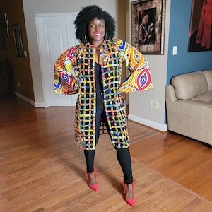 designer dresses for 21st birthday Navy Blue African Ankara Print Plus Size Midi Peplum Party Dress   Africanclothinghub