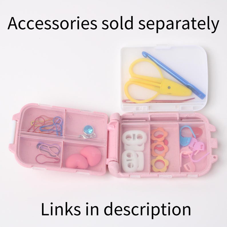 knitting notions knitting case notions case stitch marker holder stitch marker case crochet case knitting accessories holder for crochet knitting case mud stitch marker stitch marker set needlework case cross stitch case