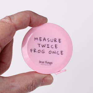 Funny Retractable Measuring Tape for Knitting or Crochet | Crochet  Knitting Tape Measure | Crochet Knitting Tool | Cute Knit Crochet Gift