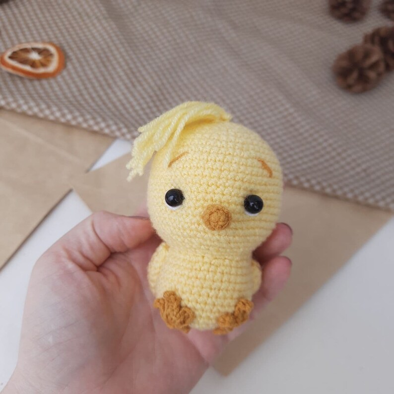 CROCHET PATTERN Easter Chick Amigurumi Crochet chicken pattern 2 variation Easter decoration Tutorial Digital DIY Coco Little Chicken