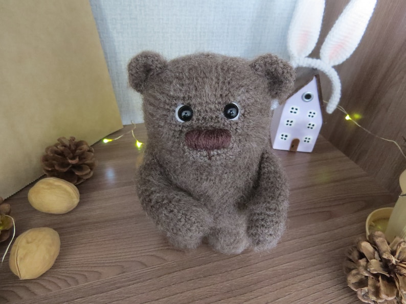 Teddy bear Amigurumi easy crochet pattern PDFzoomigurumi cute forest bear easy tutorial with easter bunny hair