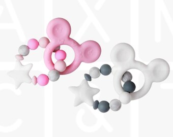 mickey mouse teething toy