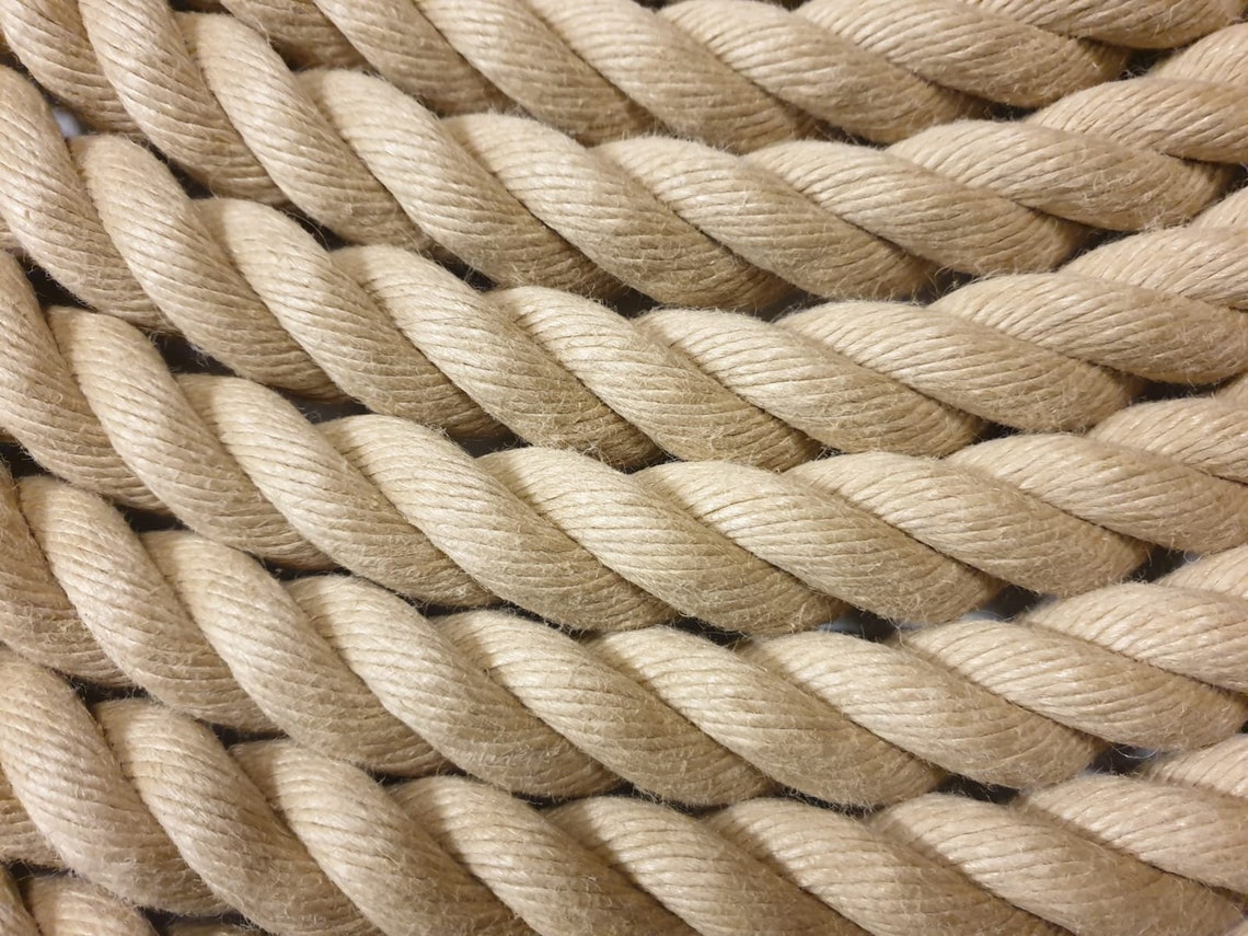 20mm Diameter Synthetic Hemp Rope Garden Decking Rope Polyhemp ...