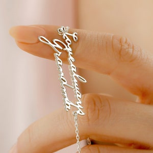 Handwriting Bracelet • Custom Actual Handwriting Jewelry • Signature Bracelet • Memorial Personalized Keepsake Gift • Mother&#39;s Gift 1