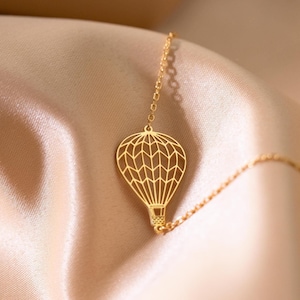 Sterling Silber Heißluftballon Armband für Frauen Ballon Charme Abschluss Geschenk Alltag Armband Abenteuer Charm Geschenk für Freundin