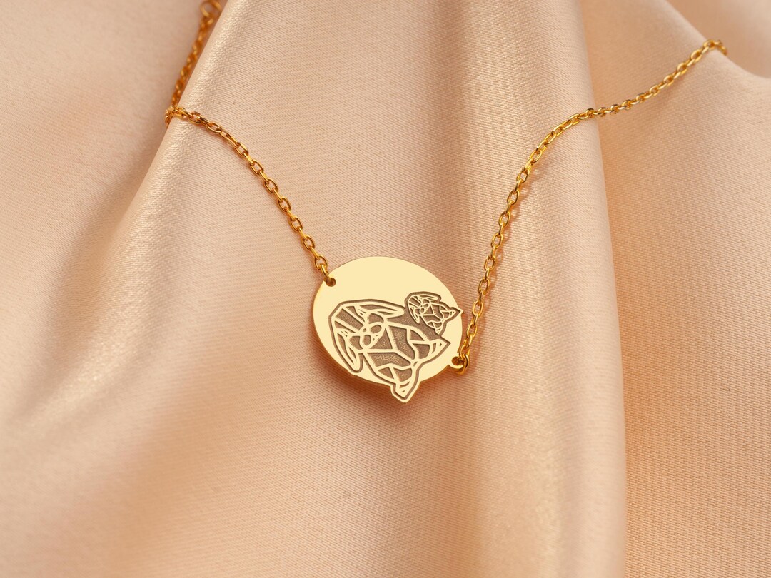 14K Solid Gold Rabbit Bracelet, Personalized Bunny Charm, Easter ...