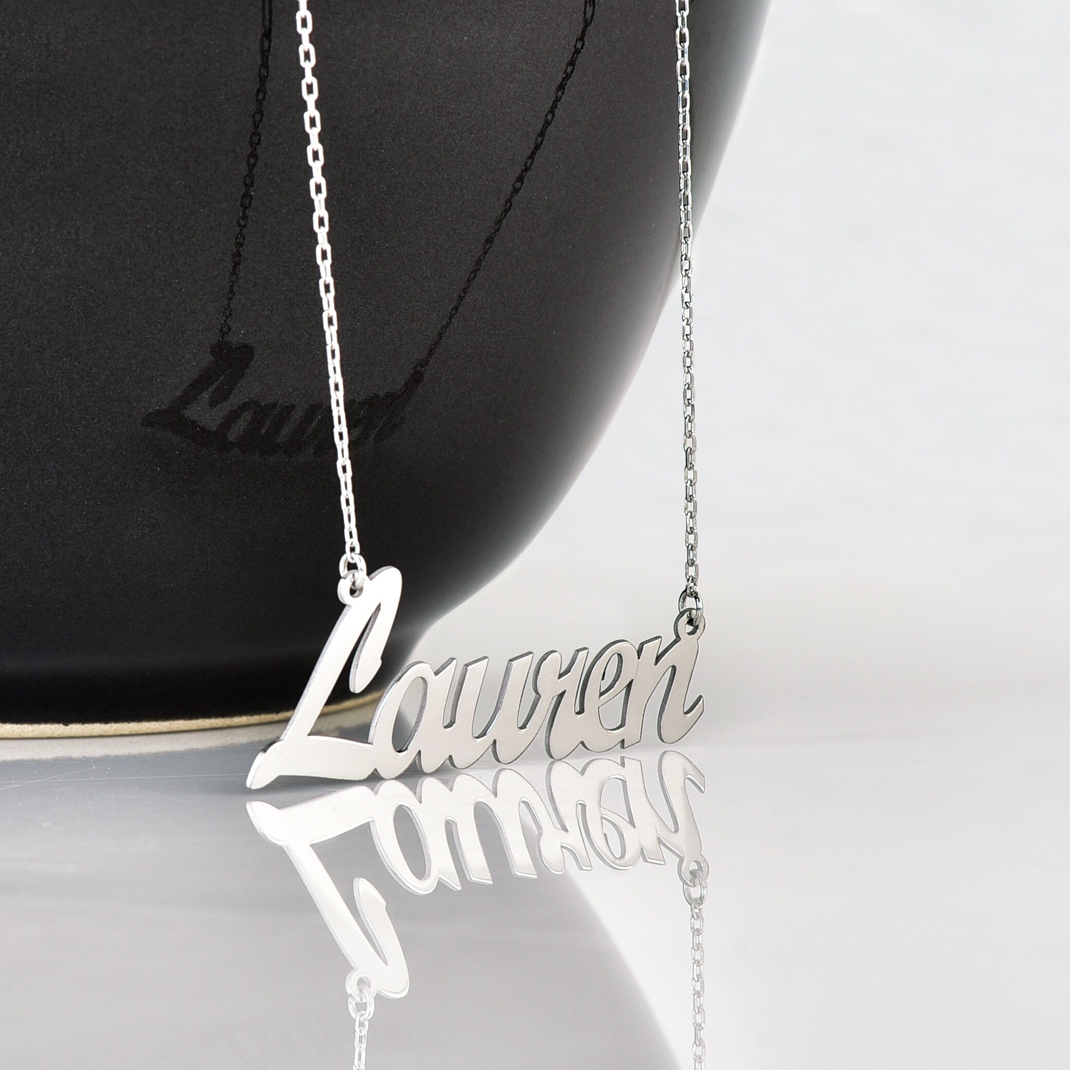 Personalized Name Necklace My Name On A Necklace Custom Name Etsy