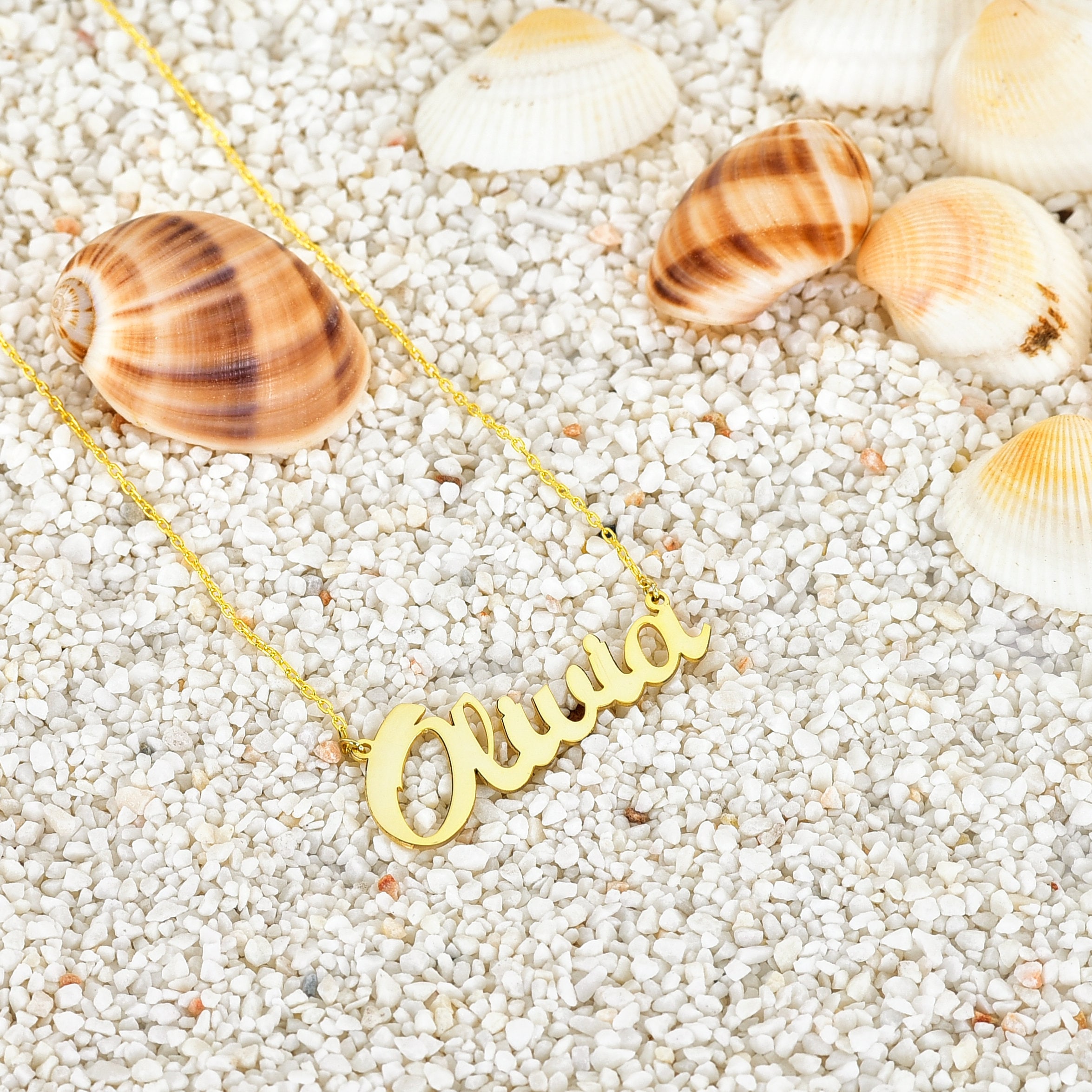 Personalized Name Necklace My Name On A Necklace Custom Name Etsy