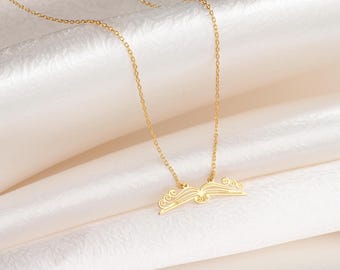 Collana con libro aperto in argento, gioielli da lettore, ciondolo letterario, collana da scrittore, ciondolo minimalista con libro, collana con romanzo libresco, regalo per insegnante per lei