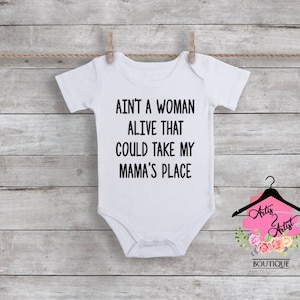 Download Ain T A Women Alive Bodysuit Mothers Day Baby Shower Gift Baby Gift Baby Boy Baby Girl Baby Shower Announcement Clothing Baby Boys Clothing Valresa Com