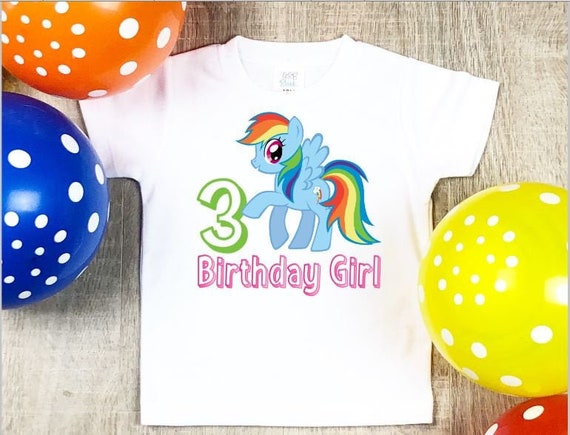 My Little Pony Party Supplies My Little Pony Birthday My Little Pony Shirt