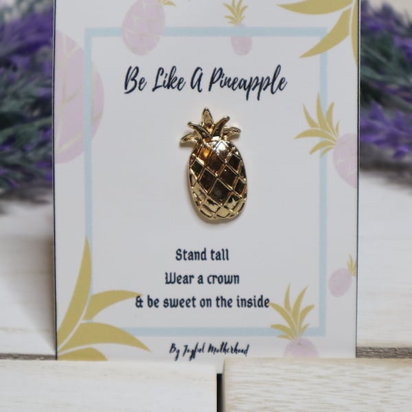 Ivf gift- Pineapple enamel pin- Fertility enamel pin- TTC enamel pin- Infertility enamel pin- TTC gift- fertility gift - infertility gift