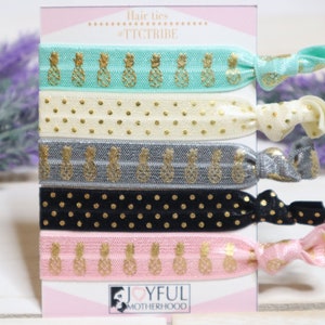 Lazos para el cabello de piña- accesorios para el cabello- Regalo de FIV- Regalo TTC- Regalo de subrogación- Regalos de FIV- regalo de fertilidad - regalo de infertilidad