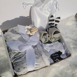 caja de regalo de baby shower - mamá primeriza - mamá embarazada - regalo de baby shower recién nacido - caja de regalo de mamá arco iris - set de regalo de bebé - regalo de bebé unisex