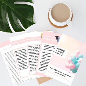 Regalo aborto spontaneo- Kit di rilascio palloncino -Perdita del bambino neonato, Regalo di simpatia- Regalo nato morto, Regalo commemorativo, Regalo di infertilità,