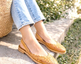 Huarache sandals, Leather sandals, Mexican Huarache Sandals, Mexican sandals, womens shoes, flat shoes, summer shoes, casual shoes