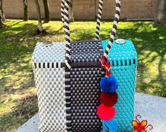 handmade bags from recycled materials