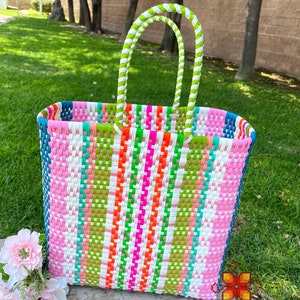 Recycled plastic bottle bag Etsy