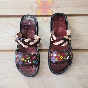 Huarache sandals - Mexican huarache - Leather Mexican Shoes - leather sandals for women - Mexican Style - leather shoes- mexican shoes