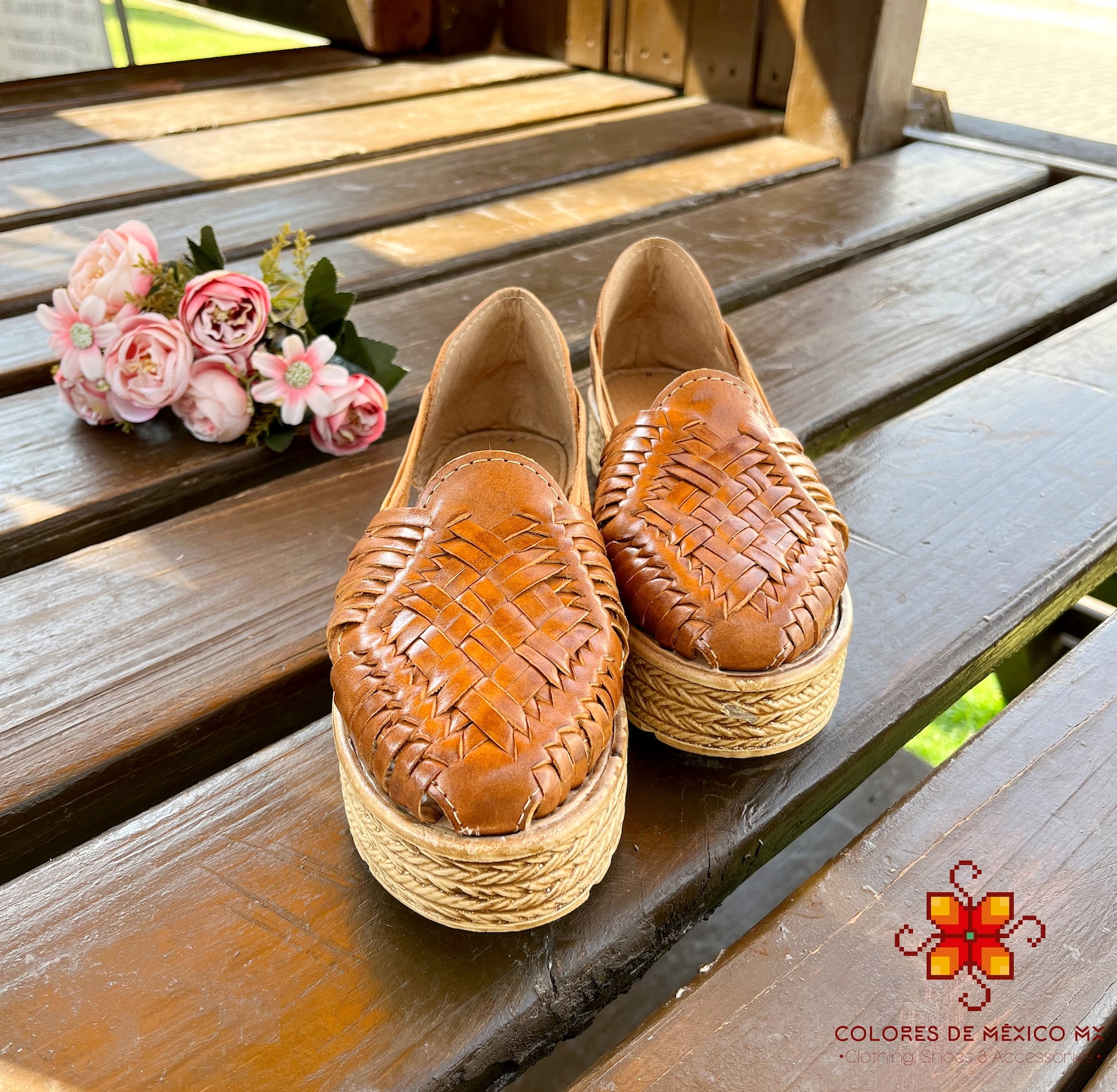 platform huarache sandals