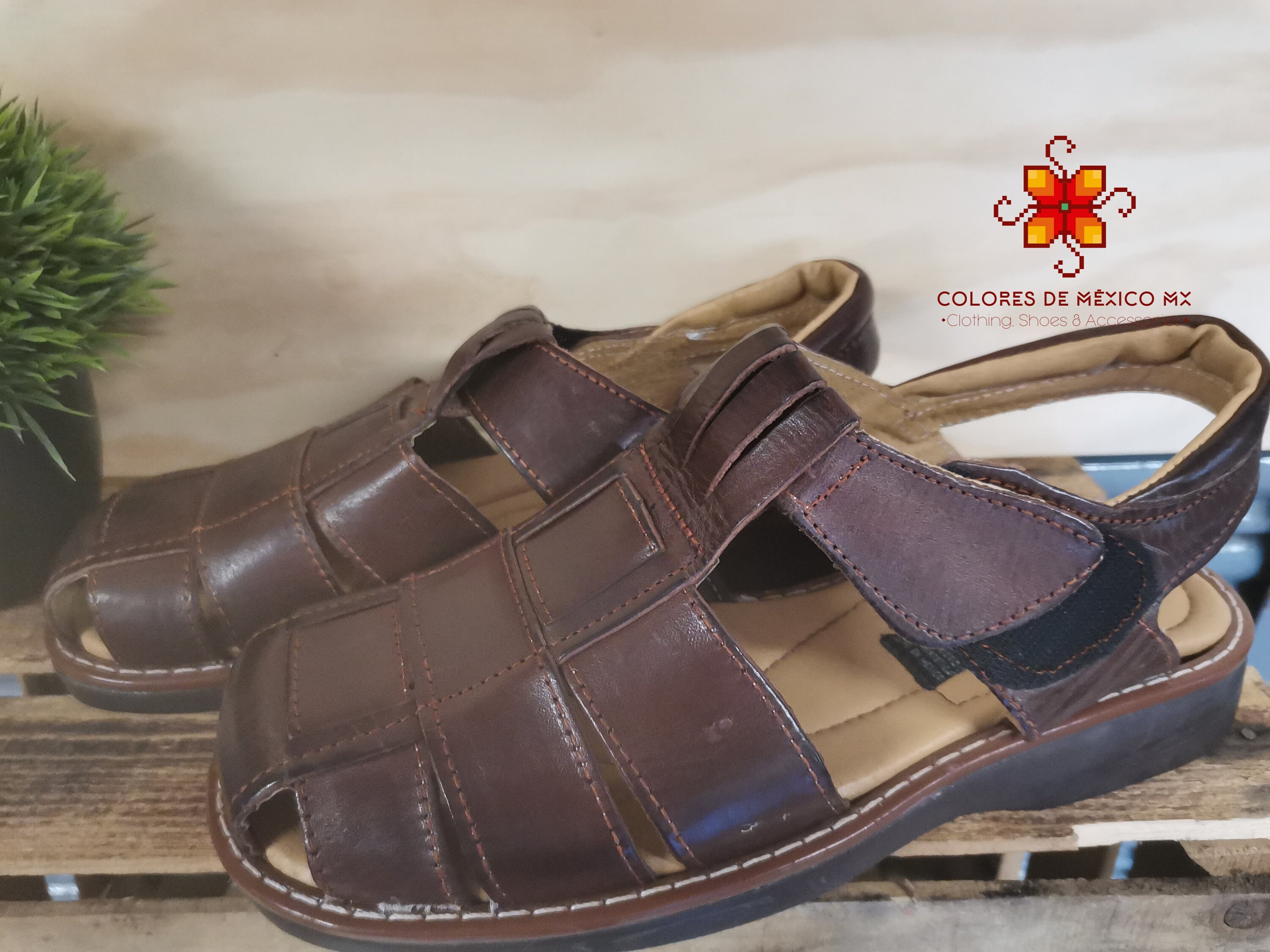 Mexican Leather Shoes Men. Handmade Sandals for Men. Formal  display picture 2