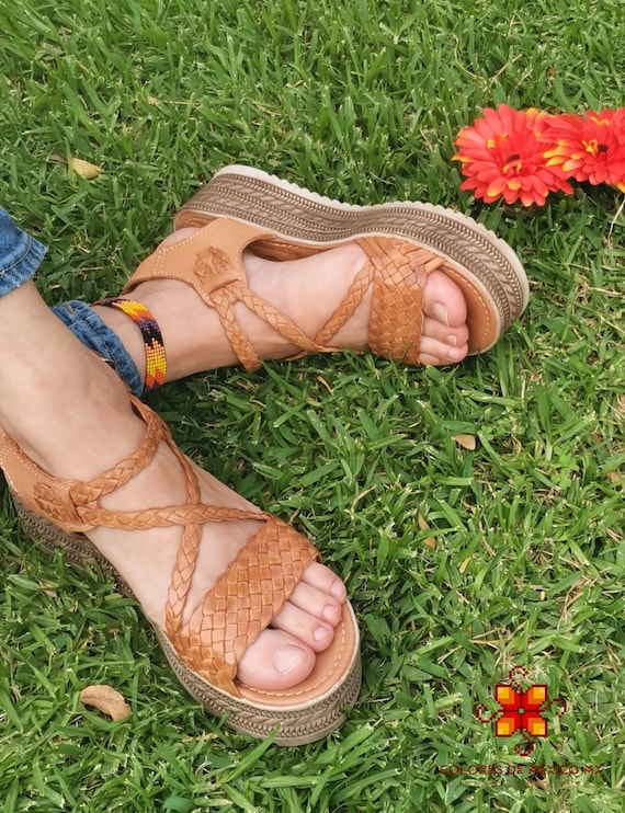 Mexican leather huarache sandals hotsell