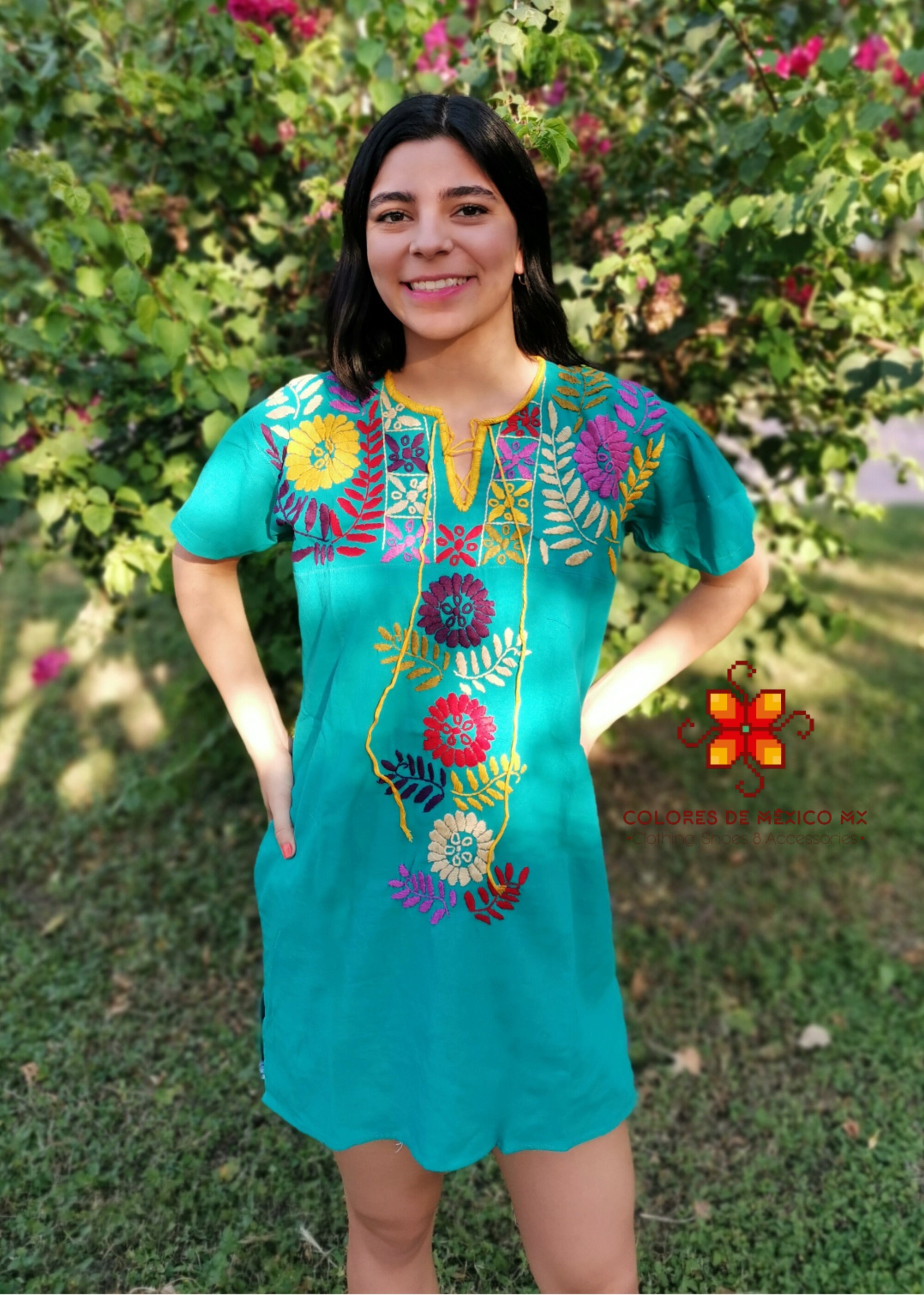 green emerald velvet dress Rococo 3/4 Sleeve Tiered Mini Dress