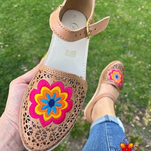 Mexican sandals - Leather Mexican Shoes - Mexican Style - leather sandals for women - Mexican Style - special - huarache