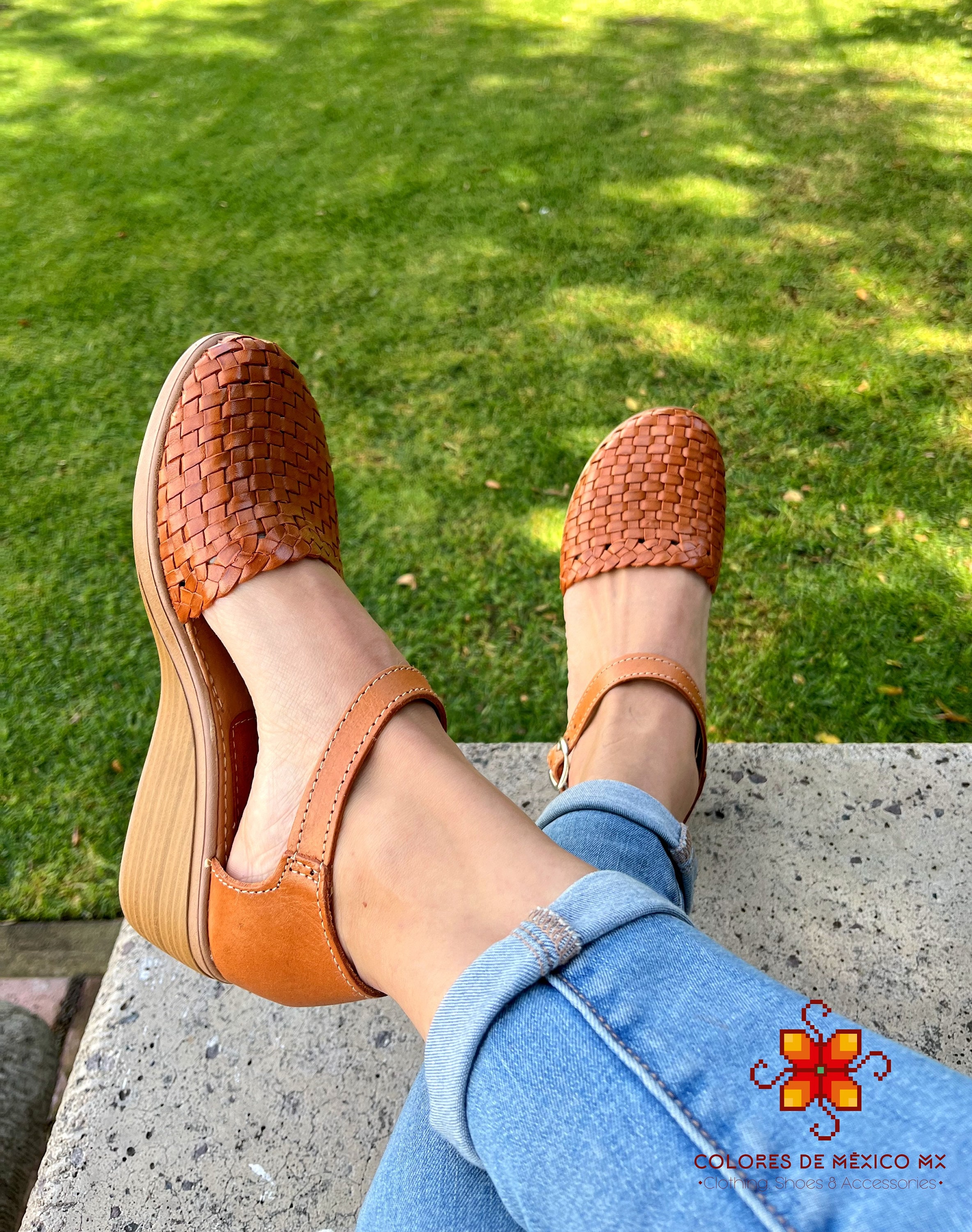 Mustard Huaraches Etsy