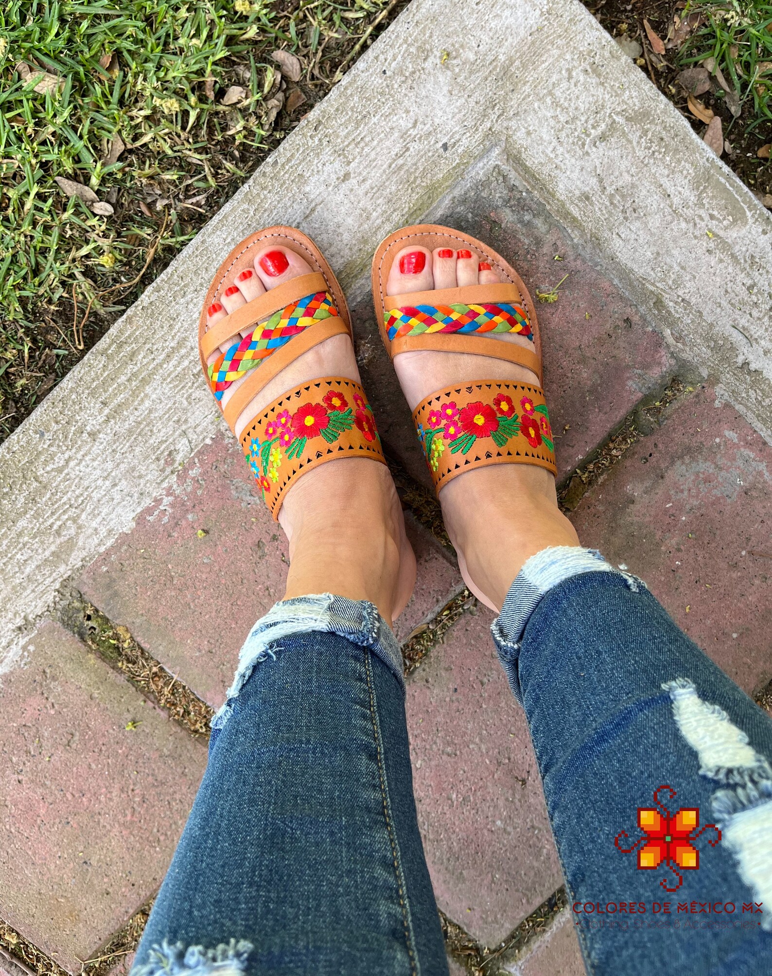 mexican huarache sandals for women