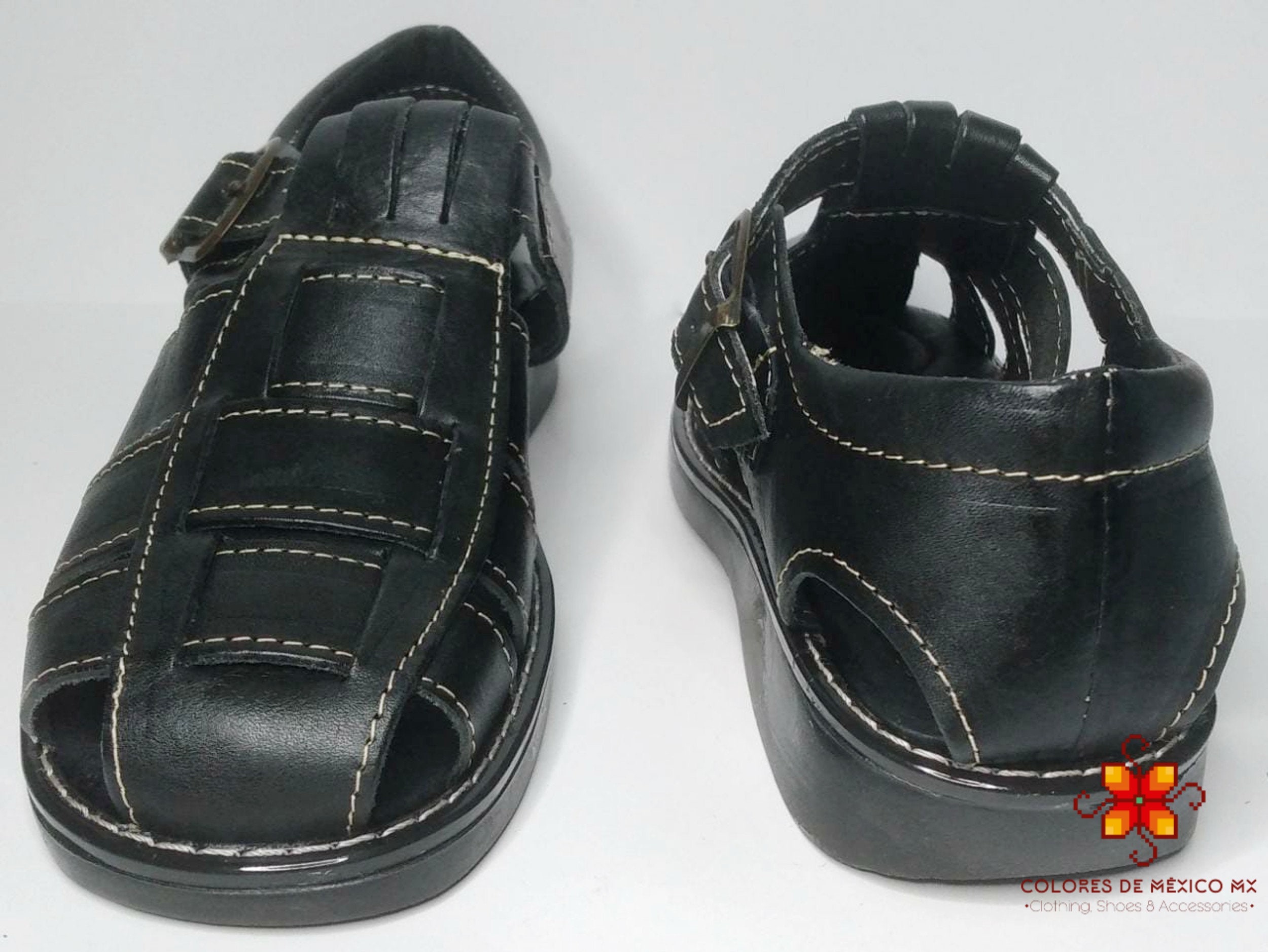 Mexican Leather Shoes Men. Handmade Sandals for Men. Formal - Etsy