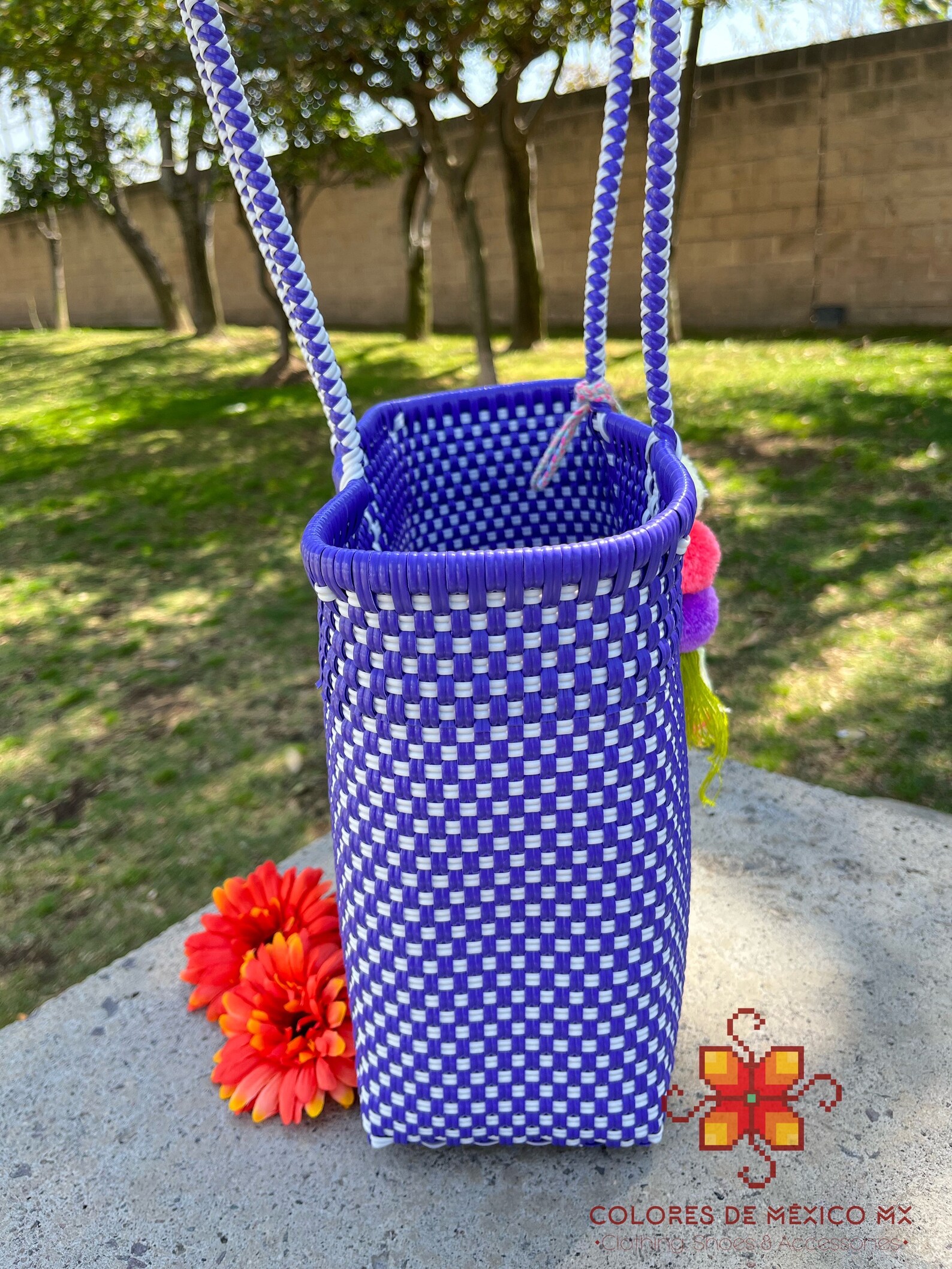 Handmade Plastic Bag Small Handycraft Bag Mexican Bag for Etsy