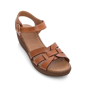 Leather Huarache sandals ankle strap platform, Mexican Leather sandals, Mexican Huarache Sandal, womens sandals, summer shoes, casual sandal Brown