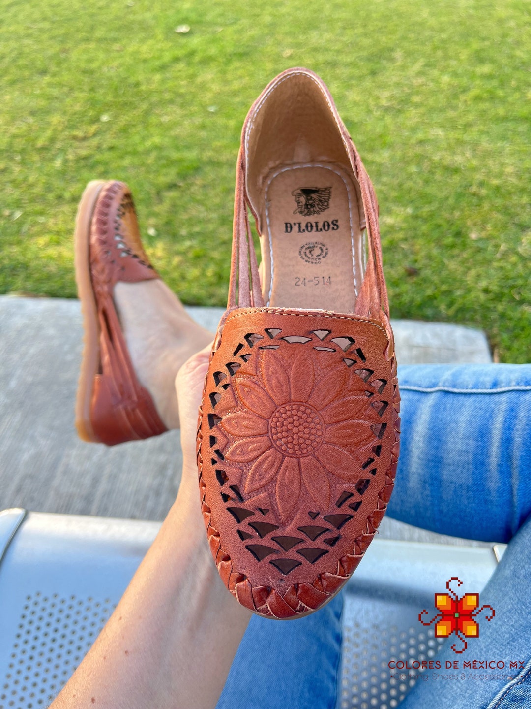 luz huarache sandals