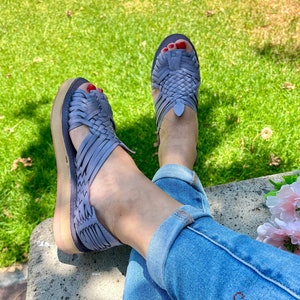 Platform Huarache sandals, leather Sandals, Mexican leather Shoes Mexican huaraches, Women Shoes, comfortable women shoes, women shoes